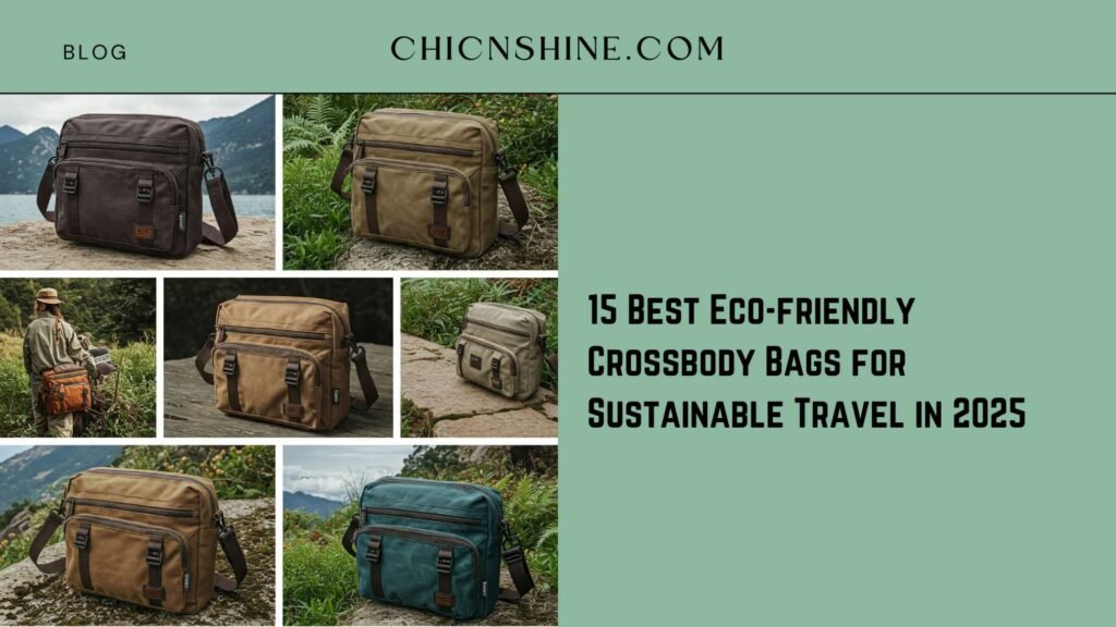 15 Best Eco-friendly Crossbody Bags for Sustainable Travel in 2025
