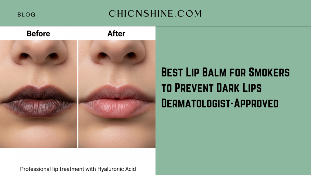 Best Lip Balm for Smokers to Prevent Dark Lips - Dermatologist-Approved