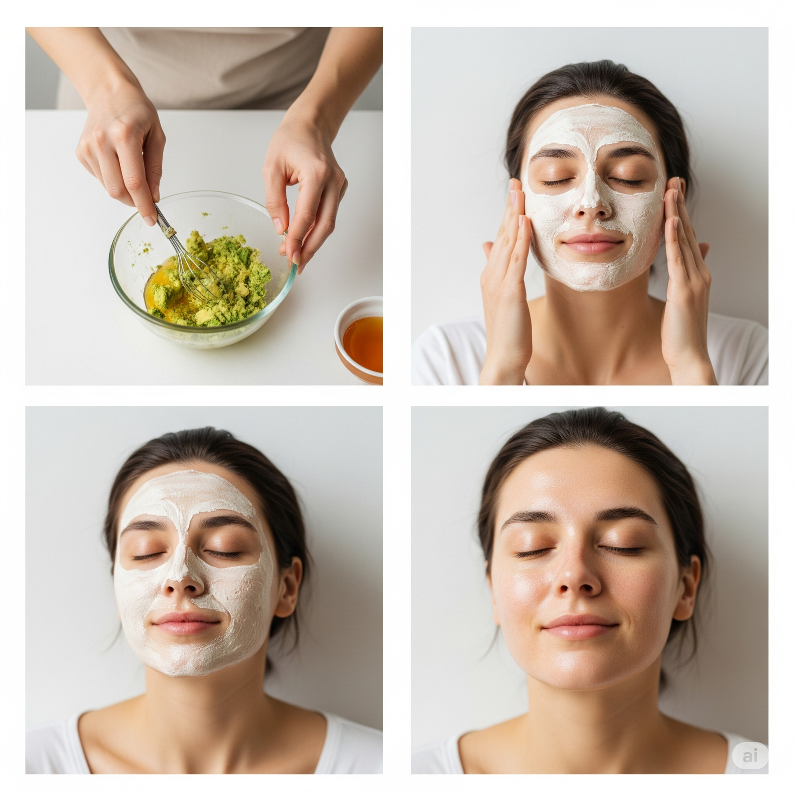 DIY face masks for clear skin