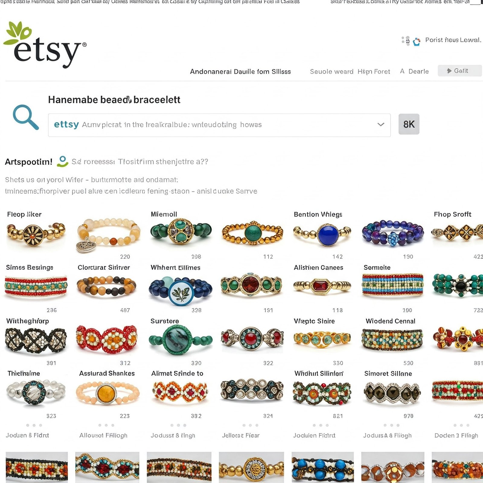 Where to buy handmade beaded bracelets online