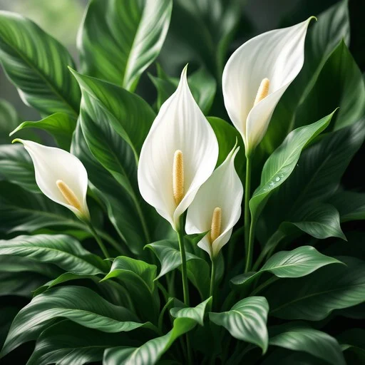 Peace Lily: The Elegant White Accent