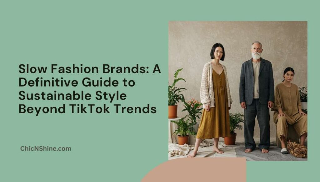 Slow Fashion Brands: A Definitive Guide to Sustainable Style Beyond TikTok Trends