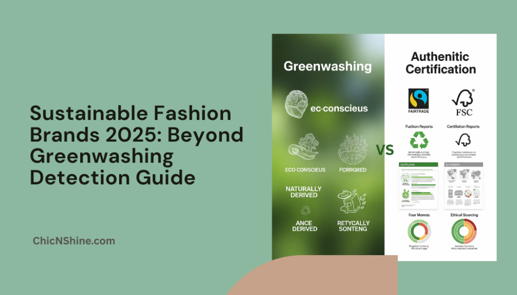 Sustainable Fashion Brands 2025: Beyond Greenwashing Detection Guide