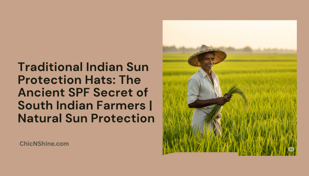 Traditional Indian Sun Protection Hats: The Ancient SPF Secret of South Indian Farmers | Natural Sun Protection