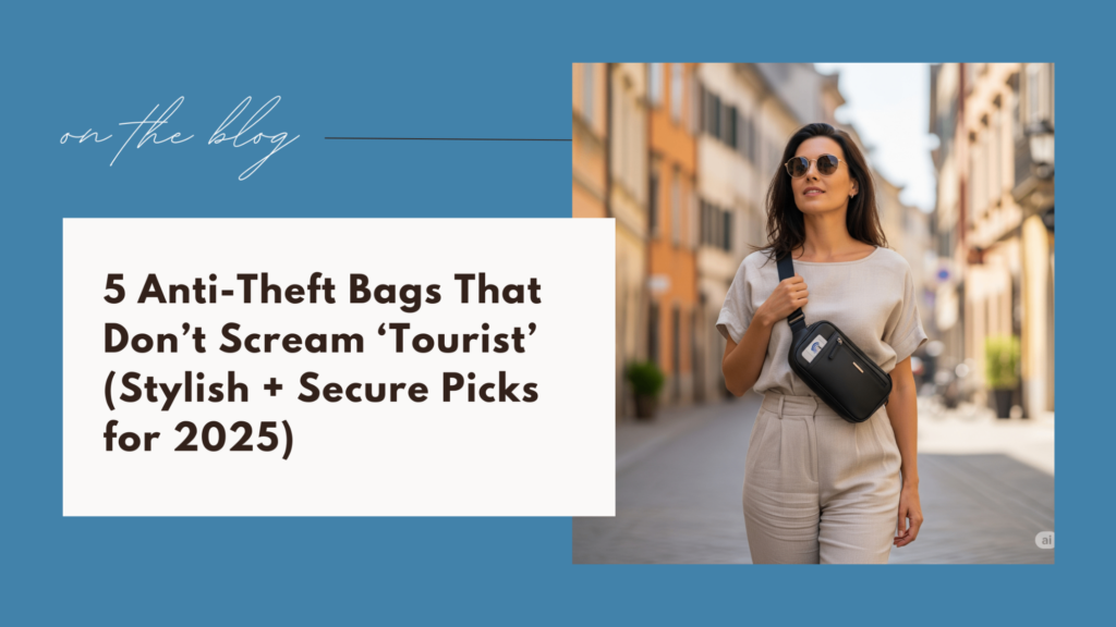 5 Anti-Theft Bags That Don’t Scream ‘Tourist’ (Stylish + Secure Picks for 2025)
