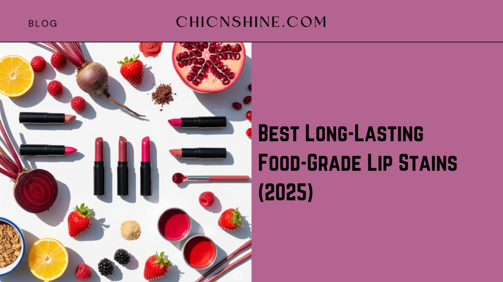 Best Long-Lasting Food-Grade Lip Stains (2025)