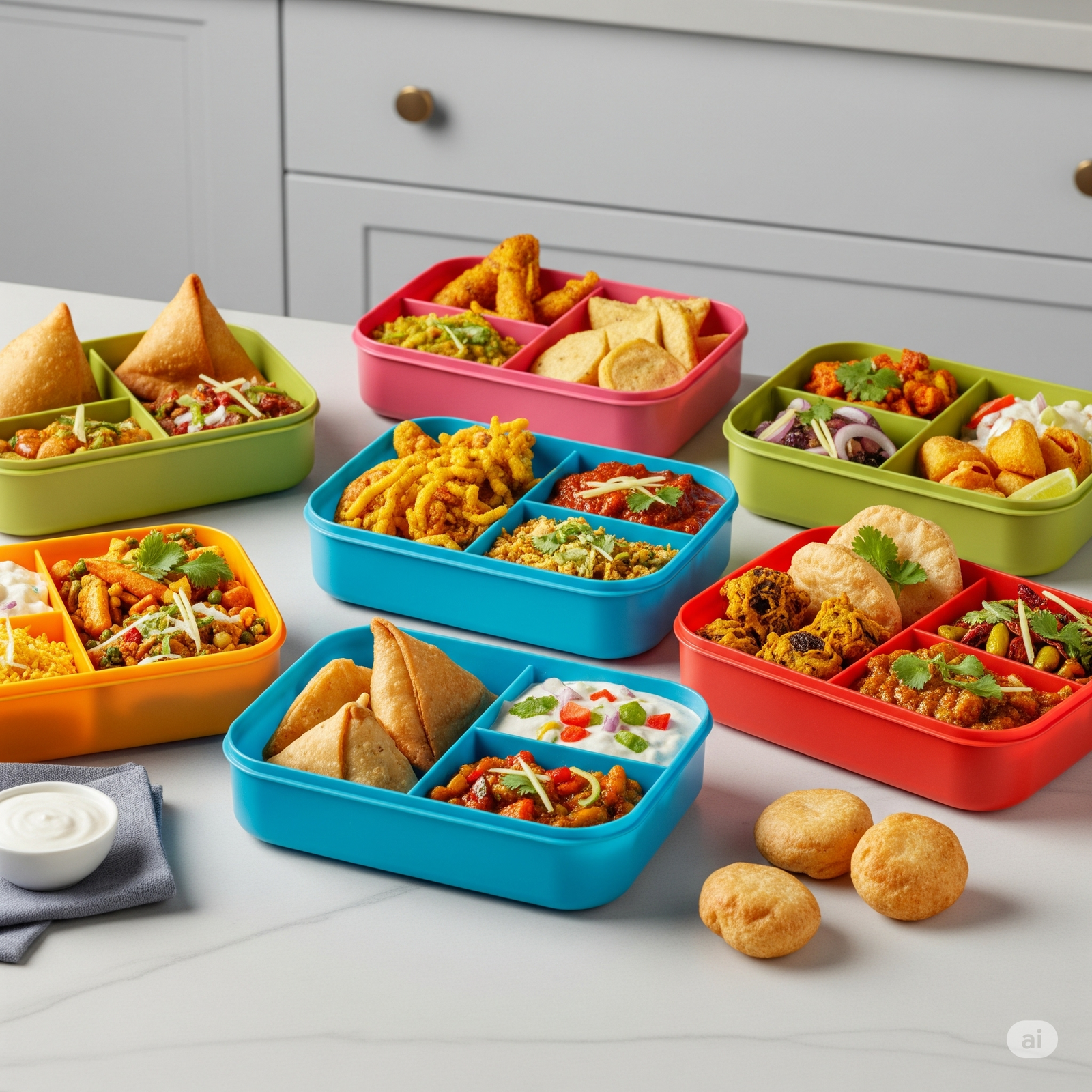 meal prep containers for Indian food