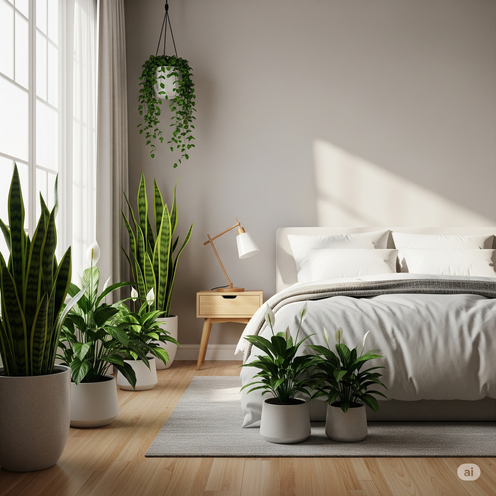 best plants for air purification in bedrooms