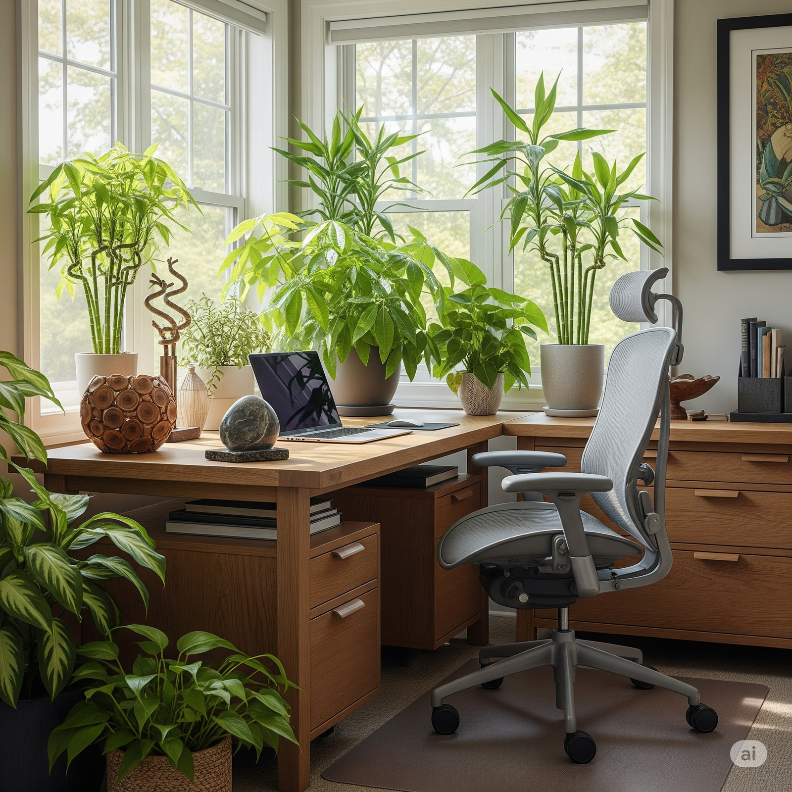 Vastu-friendly home office setup