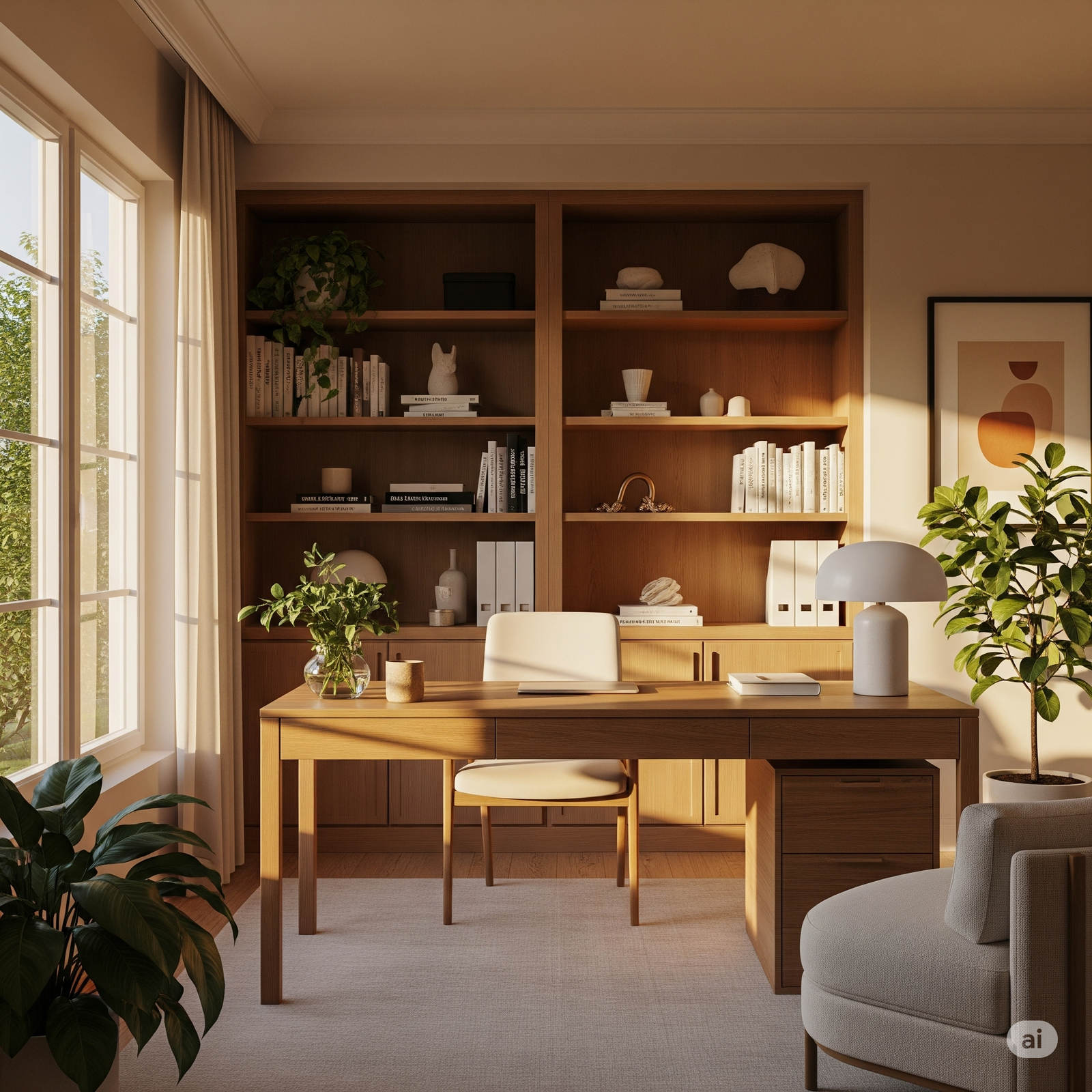 Vastu-friendly home office setup
