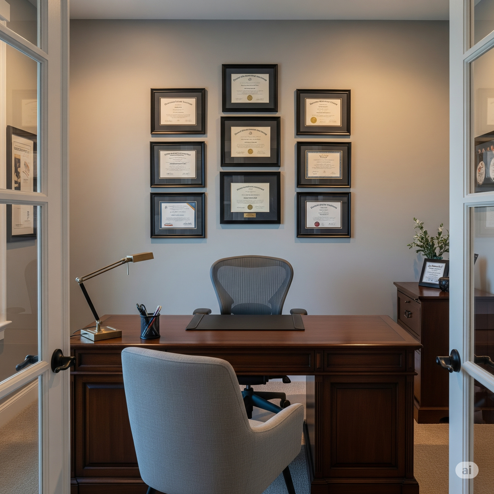 Vastu-friendly home office setup