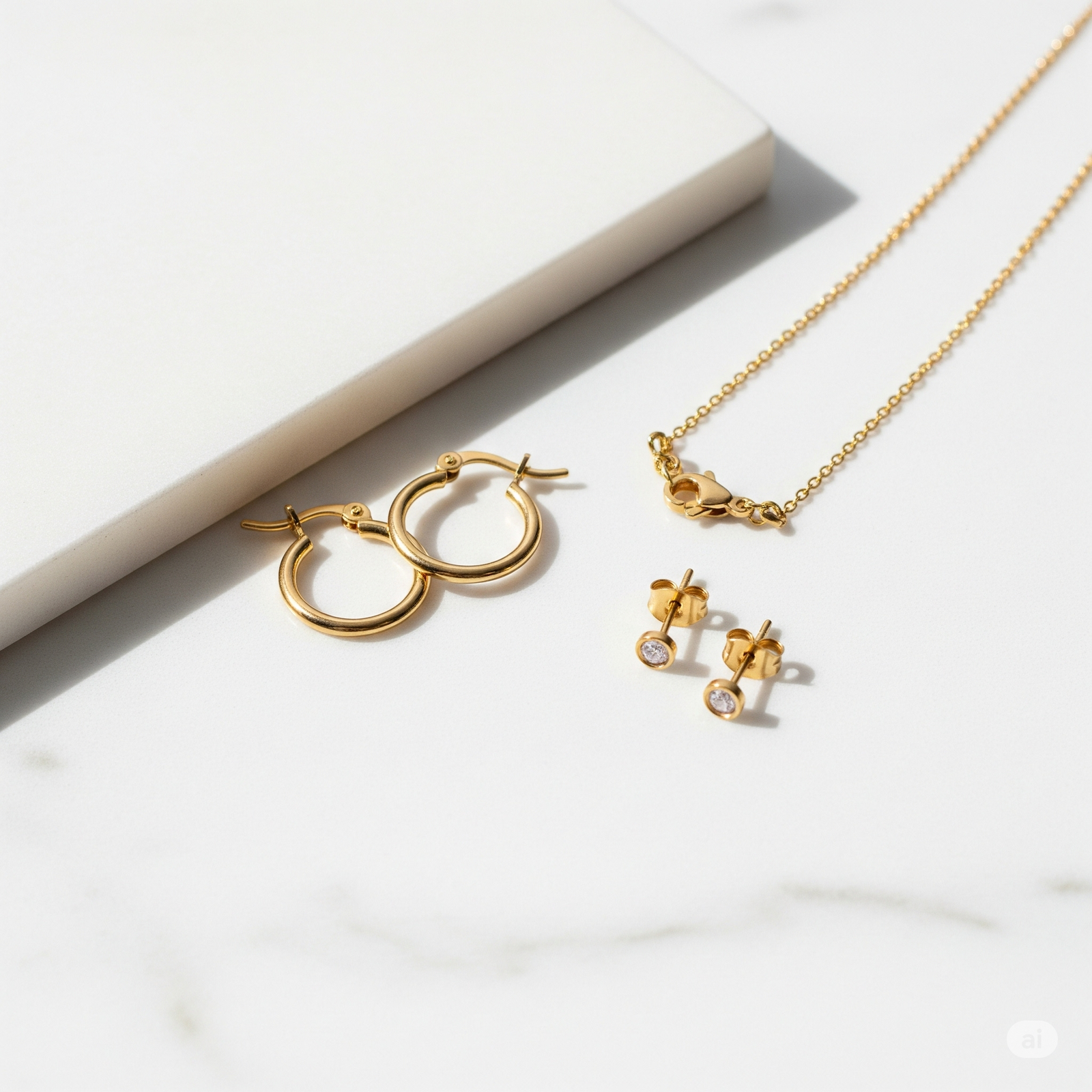 minimalist jewelry for sensitive ears