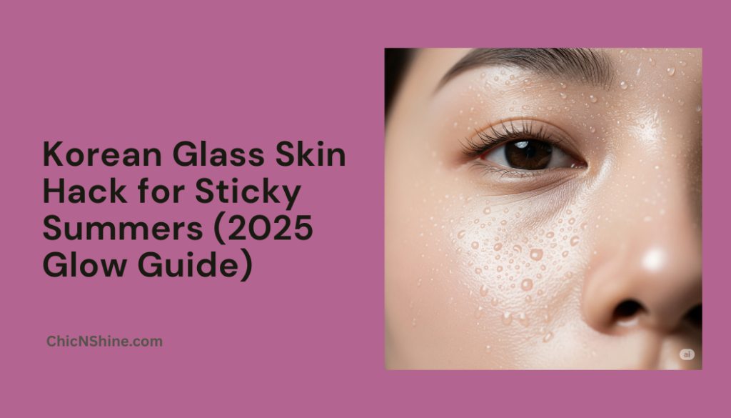 Korean Glass Skin Hack for Sticky Summers (2025 Glow Guide)