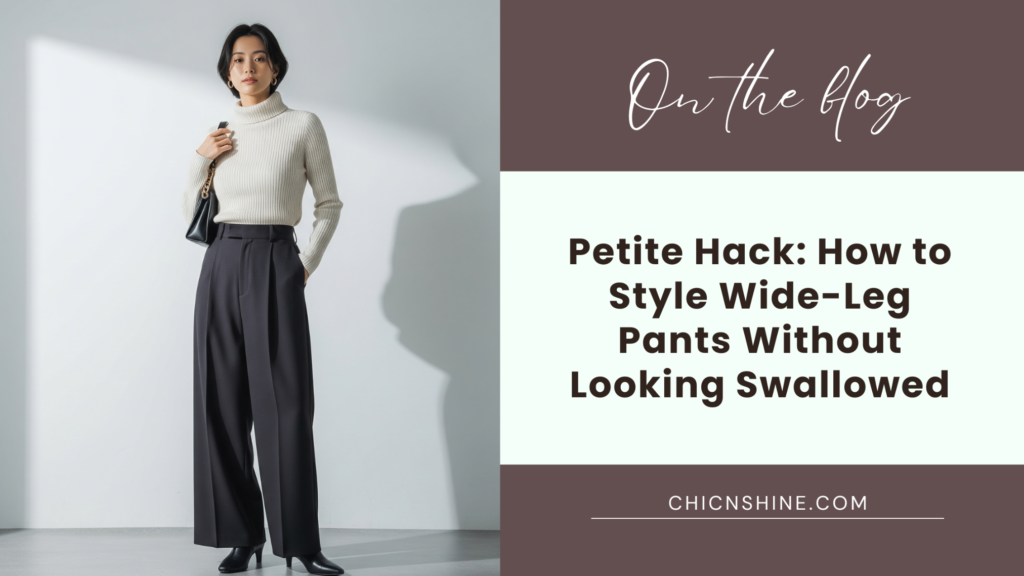 Style Wide-Leg Pants Without Looking Swallowed
