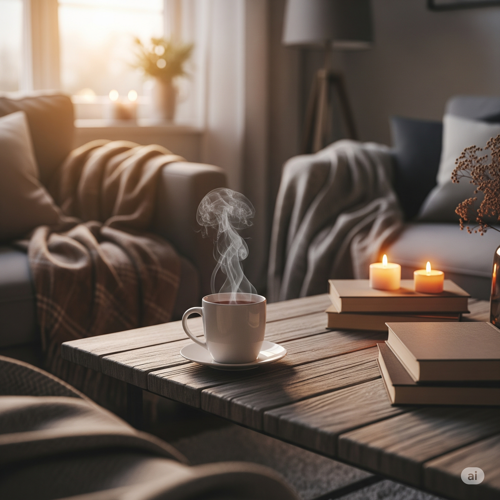 cozy night routine
