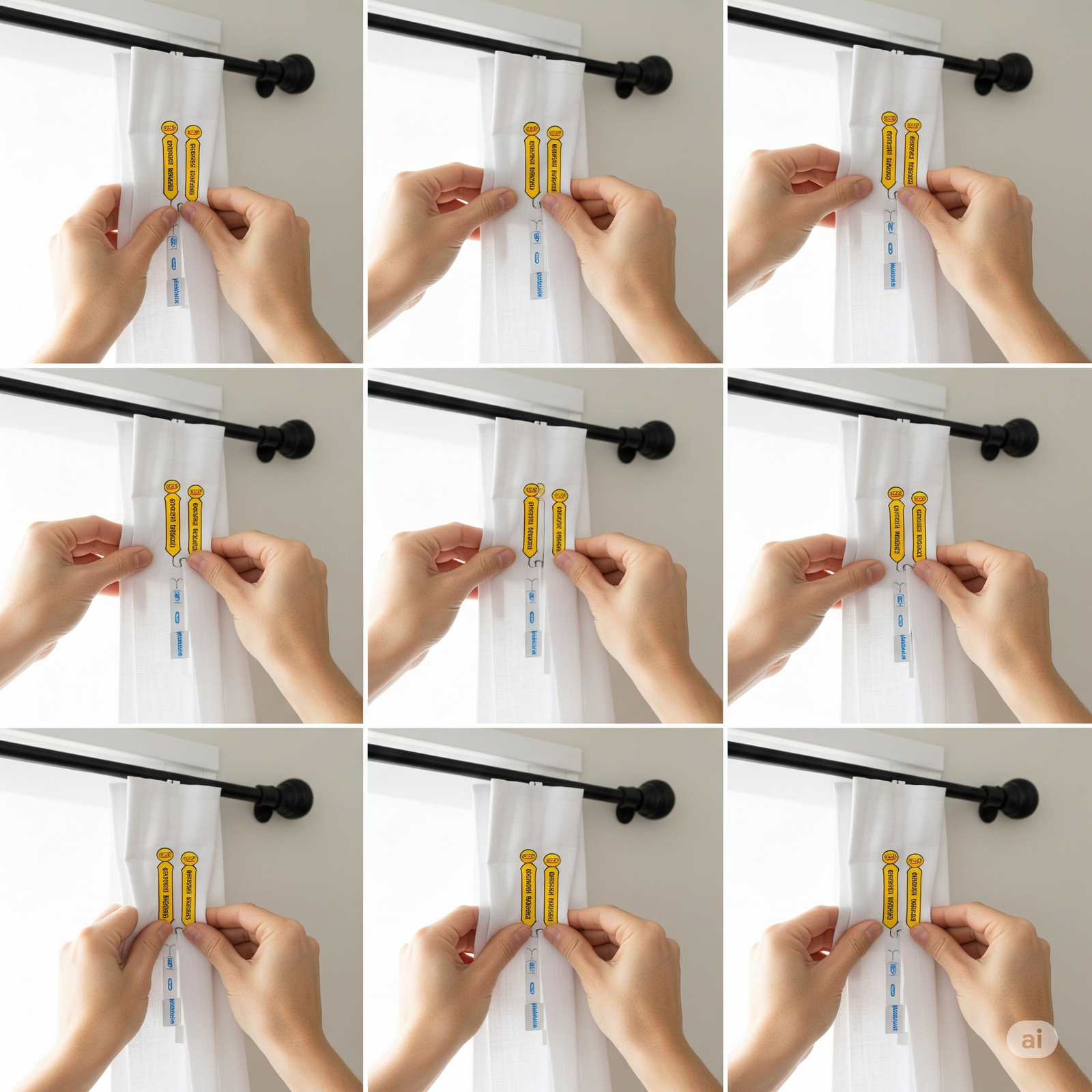 no-renter's drill curtain solutions