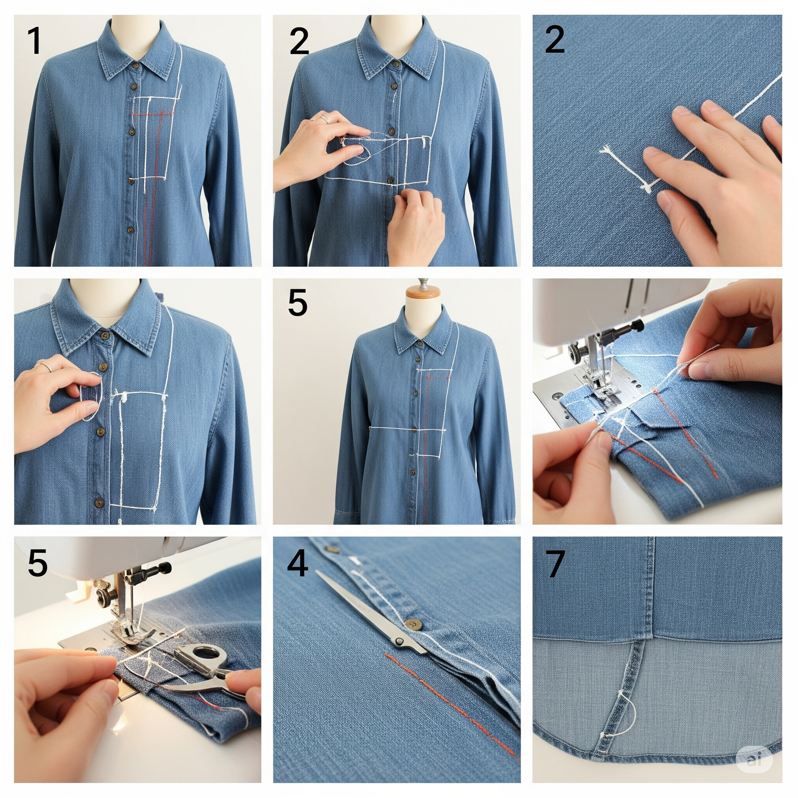 upcycle old clothes fashion