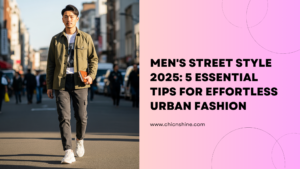 Men’s Street Style 2025: 5 Essential Tips for Effortless Urban Fashion