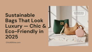 Sustainable Bags That Look Luxury — Chic & Eco-Friendly in 2025