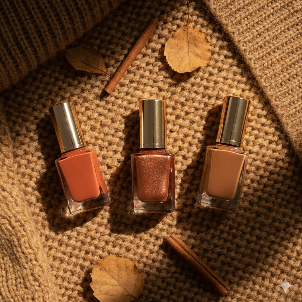 DIY fall nail trends 2025