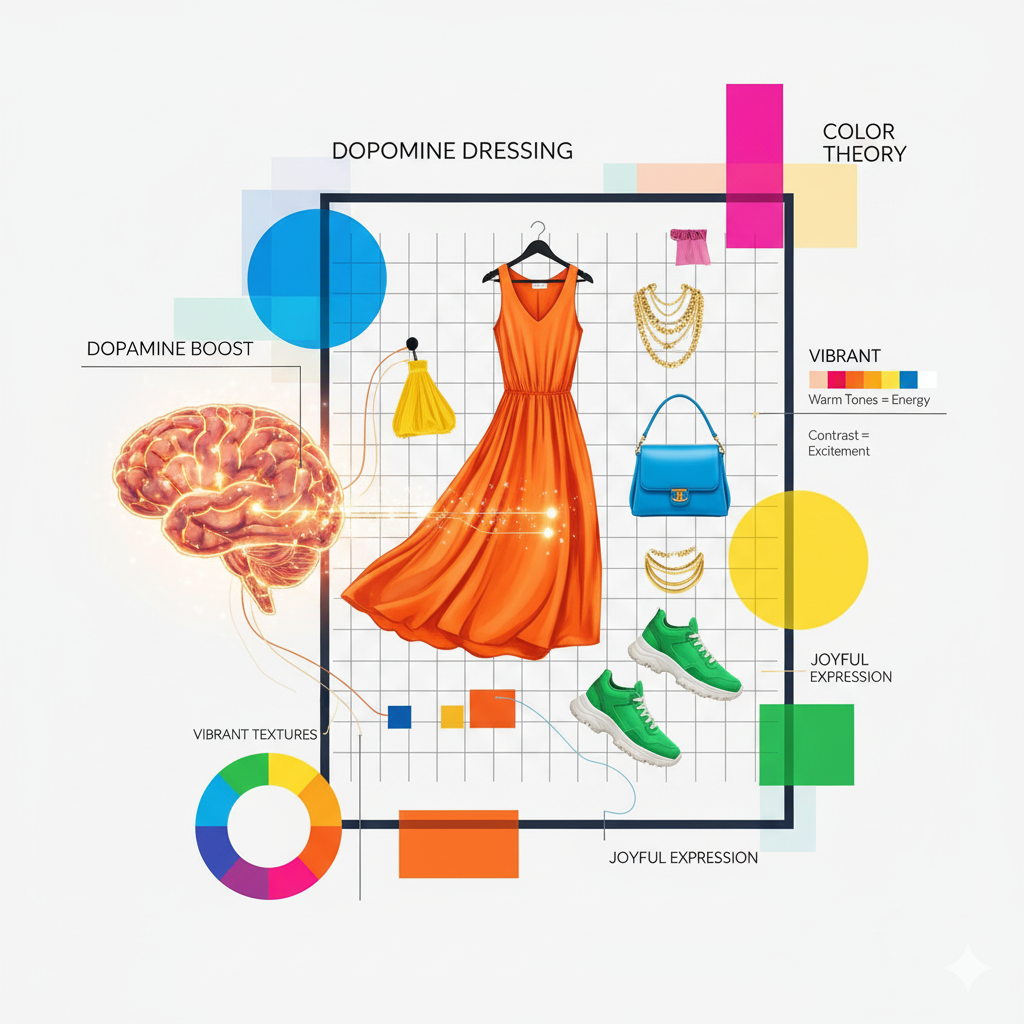 dopamine dressing fashion trend 2025